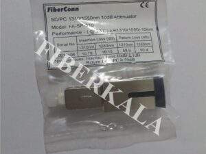 تضعیف کننده فیبرنوری نری به مادگی SC سینگل مود 10dB